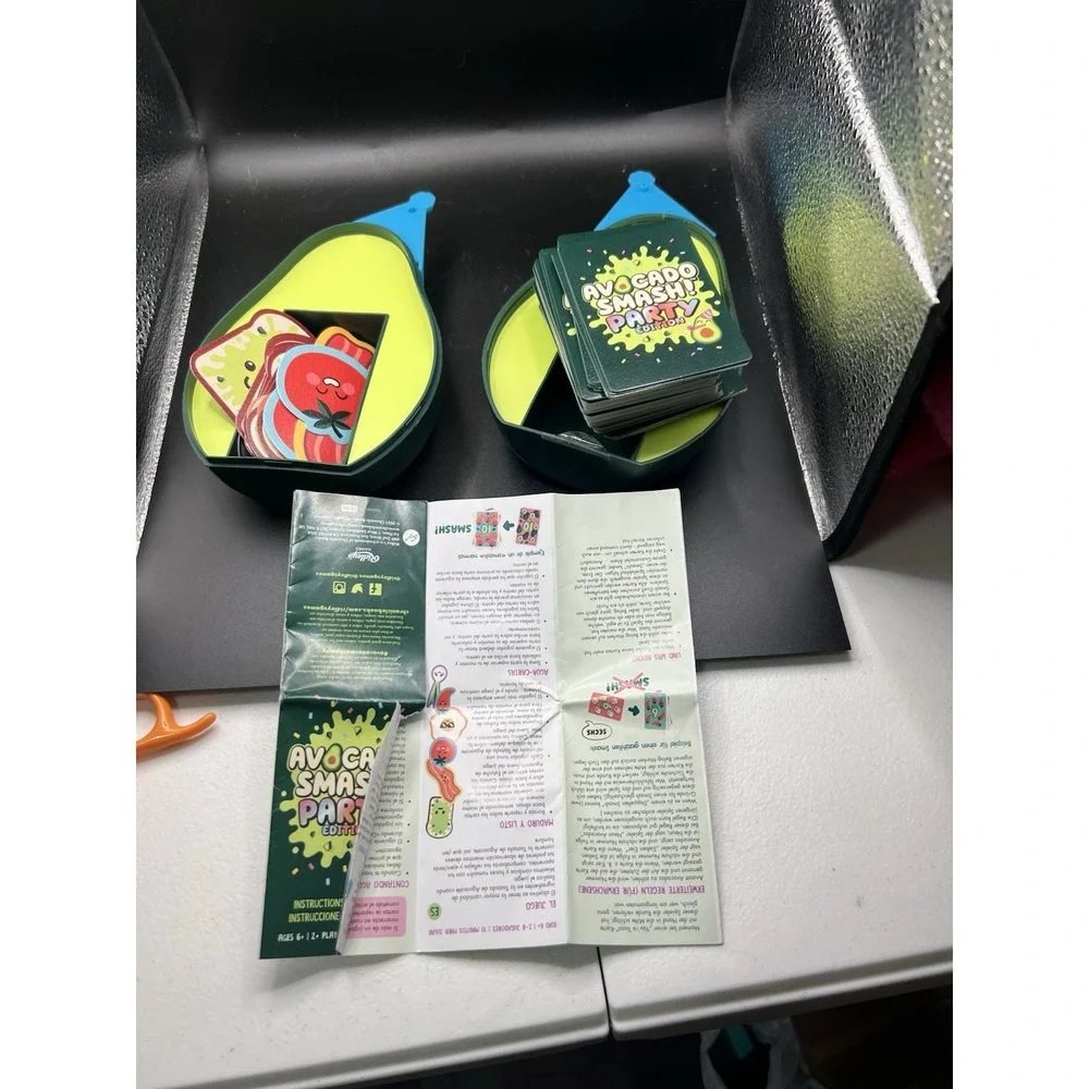 Avocado Smash Party Action‎ Pattern Recognition Card Game Family Fun ▪︎ Ridley's